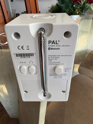 Radio Tivoli Audio PAL+  Bluetooth Roja