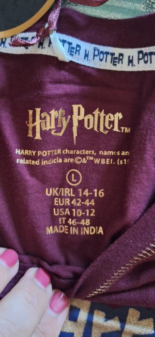 Pigiama Harry Potter cotone