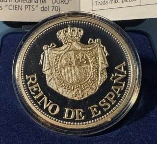 Moneda 30 Euros Plata 1996 España