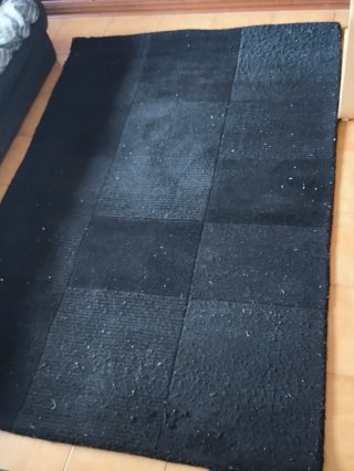 Alfombra Hellum Negra