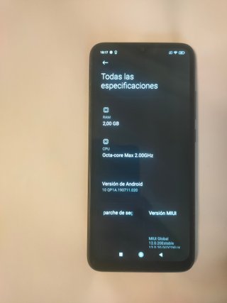 XIAOMI REDMI 9A   (6.53 PULGADAS)