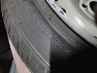 Llantas Steels 16'' con gomas al 80%
