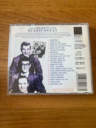CD The Crickets con Buddy Holly - Cover to Cover