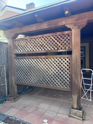 Reparación Pérgola Madera y Metal