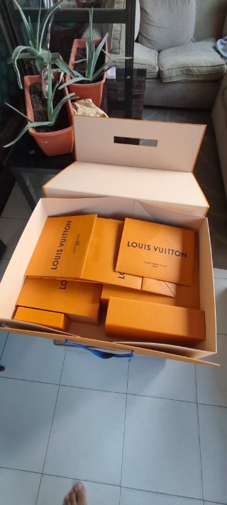 Lote Cajas Louis Vuitton Naranja