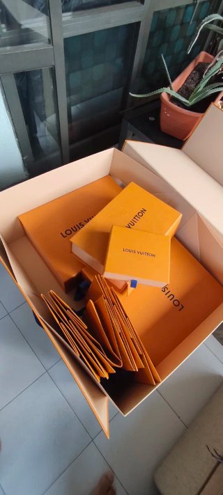 Lote Cajas Louis Vuitton Naranja