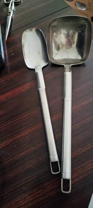 Set 2 Utensili Cucina Inox