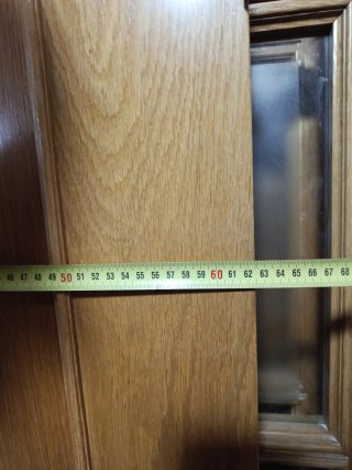 Puertas de madera con cristal