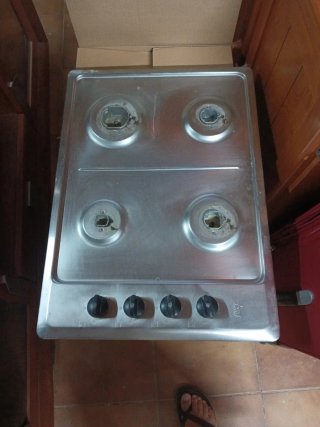 Encimera de gas 4 fuegos