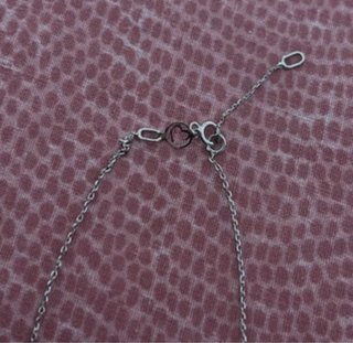 Collana punto luce Mey oro bianco