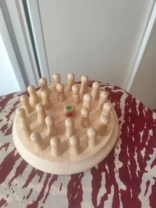 Juego de memoria madera niños/mayores