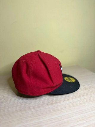Cappellino New Era 59FIFTY Chicago Bulls Rosso...
