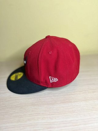 Cappellino New Era 59FIFTY Chicago Bulls Rosso...