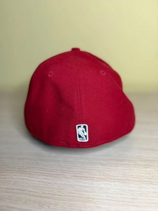 Cappellino New Era 59FIFTY Chicago Bulls Rosso...