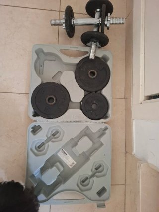 Pesas Domyos 20 Kg (44 lbs) Maletín