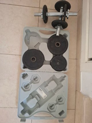 Pesas Domyos 20 Kg (44 lbs) Maletín