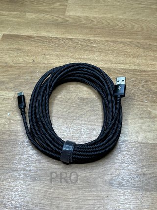 Cable de carga USB C extra largo de 16.4 pies