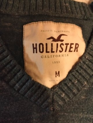 Jersey Hollister Verde Talla M