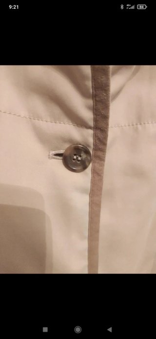 Chaquetón Burberry Beige