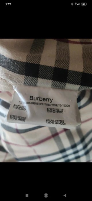 Chaquetón Burberry Beige