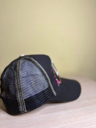 Cappellino Trucker New Era Nero Grafica...