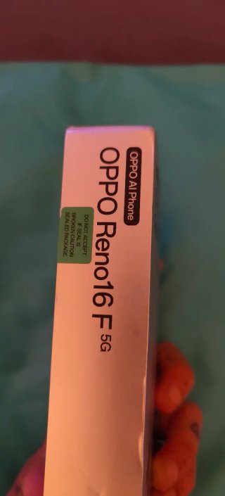 OPPO Reno16 F 5G 256GB Nuevo Morado Negro