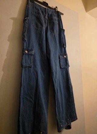 Jeans Cargo Wideleg Taglia XS/S