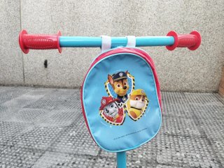 Patinete Patrulla Canina con bolso