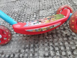 Patinete Patrulla Canina con bolso