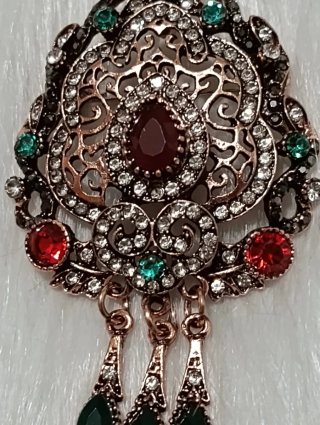 Broche Vintage con Piedras