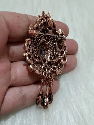 Broche Vintage con Piedras