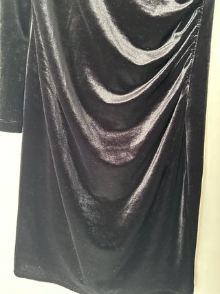 Abito in velluto nero H&M taglia S