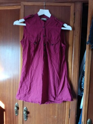 Shorts+ camisa desmangada