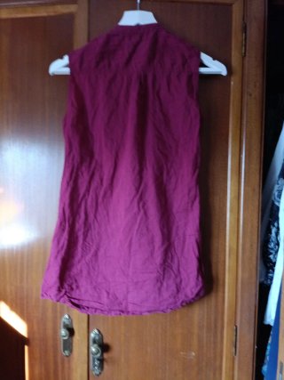 Shorts+ camisa desmangada