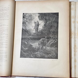 LA SACRA BIBBIA Gustave Doré Treves 1881/85 2 Vol