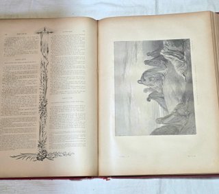 LA SACRA BIBBIA Gustave Doré Treves 1881/85 2 Vol