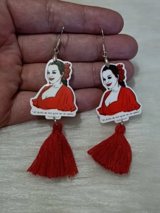 Pendientes Flamenca El brillo de los ojos