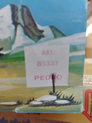Muñeco Pedro Heidi Famosa. Años 70.