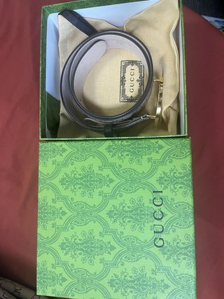 Cinturón Gucci GG 90cm Nuevo