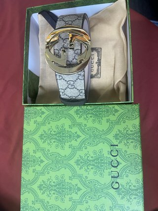 Cinturón Gucci GG 90cm Nuevo