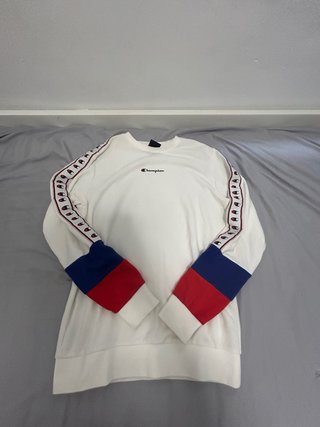 Sudadera Champion Blanca Talla XL Niños