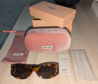 Occhiali da Sole Miu Miu 6152 Leopardatio