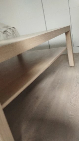 Mesa de centro de madera salón
