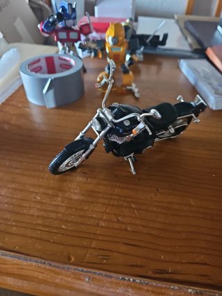 Maqueta Moto Harley Davidson Negra