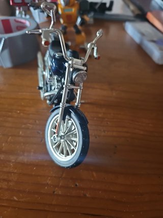 Maqueta Moto Harley Davidson Negra