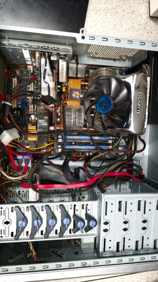 Torre PC Cooler Master Negra/Plata