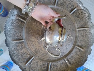 Servizio Tè Marocchino: Teiera e 11 Bicchieri