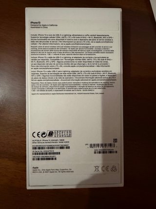 iPhone 13 con batteria nuova originale