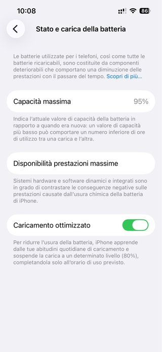 iPhone 13 con batteria nuova originale