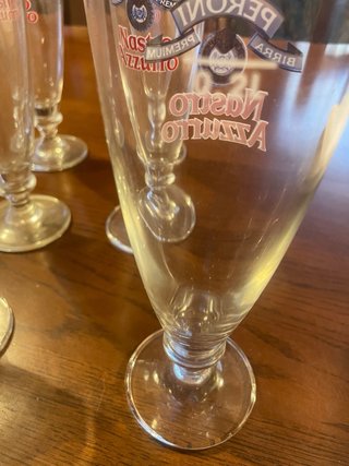 6 Bicchieri Peroni Nastro Azzurro